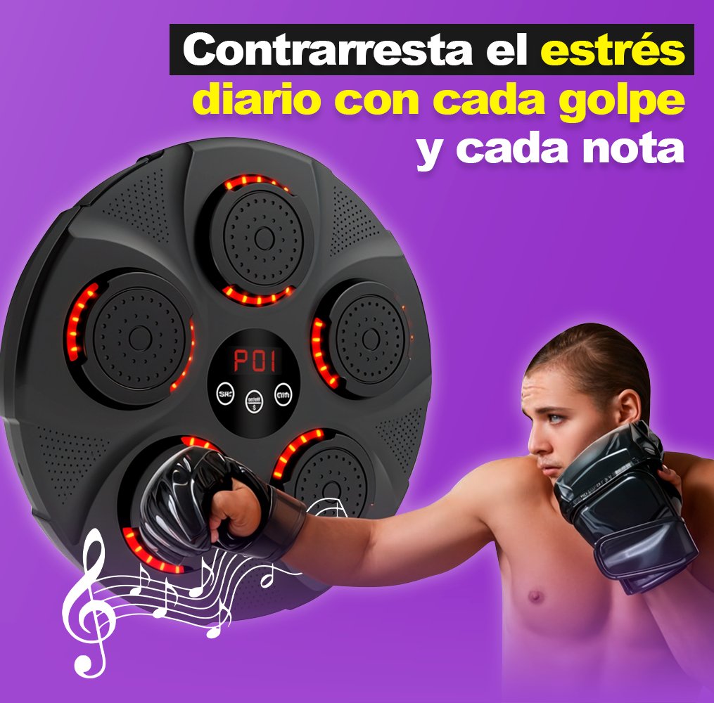 Kobox™ Maquina De Boxeo Artes Marciales musical (GEM)