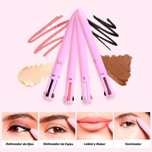 Lápiz Magic Pen💄 4 en 1