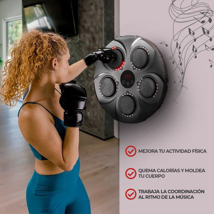 MAQUINA DE BOXEO MUSICAL ENTRENAMIENTO