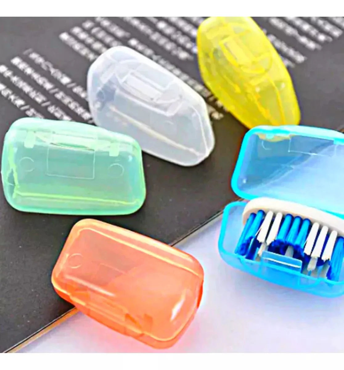 [Pack De 10 Fundas] Para Cepillo De Dientes 5 Colores