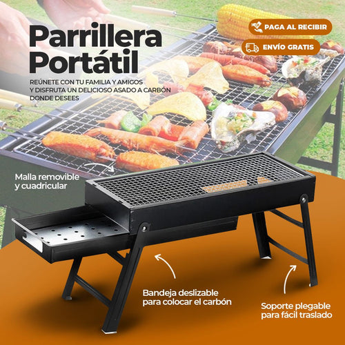 Parrillera barbacoa portatil