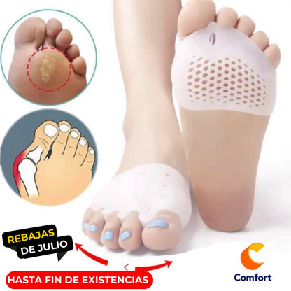 Plantillas terapéuticas con separador de dedos - PharmaToe™