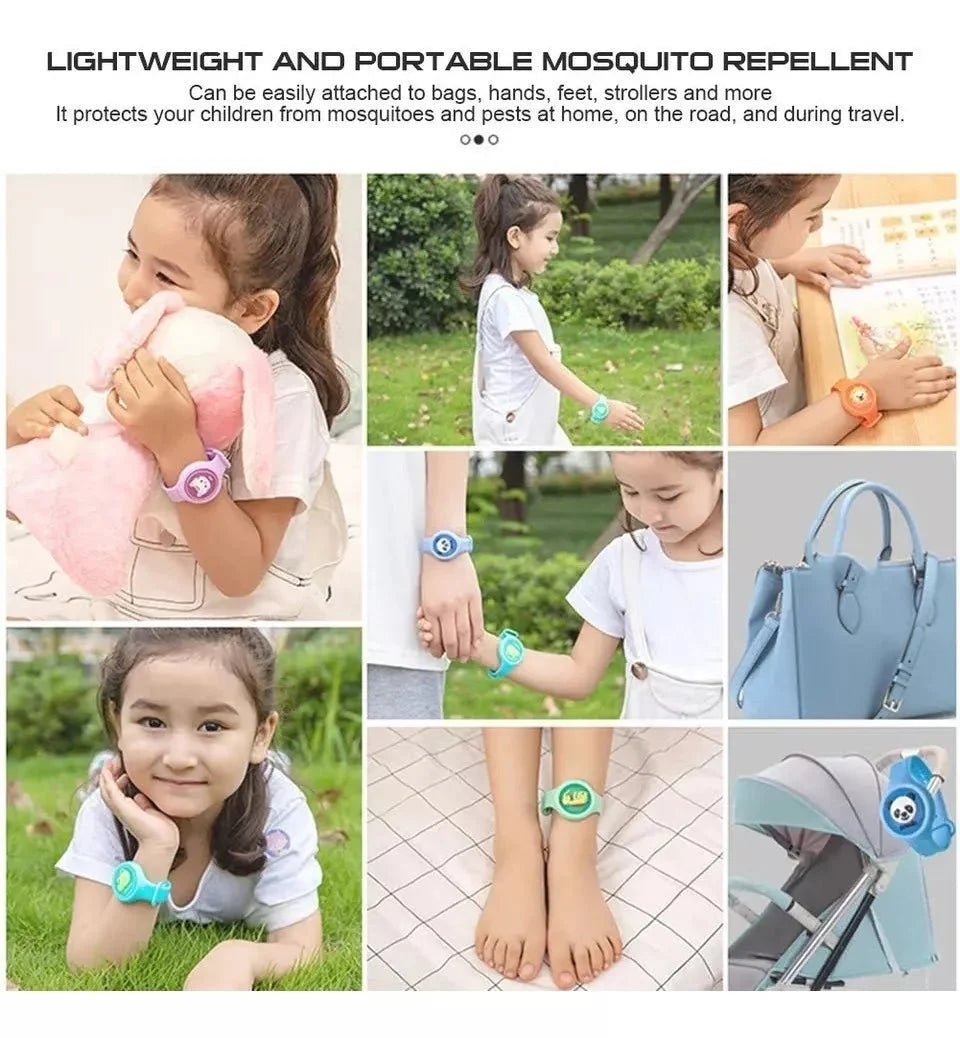 Pulsera Repelente De Mosquitos Para Niños ( Pack 3 Pulseras )