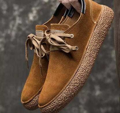 LEWIS | Nubuck Leather Soft Bottom Shoes