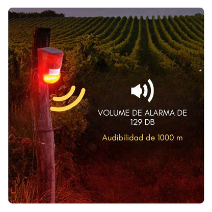 Sirena Alarma Con Sensor De Movimiento