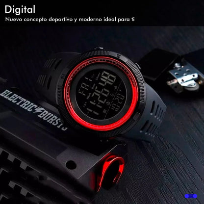 SKMEI® Reloj Correa Negro Elite